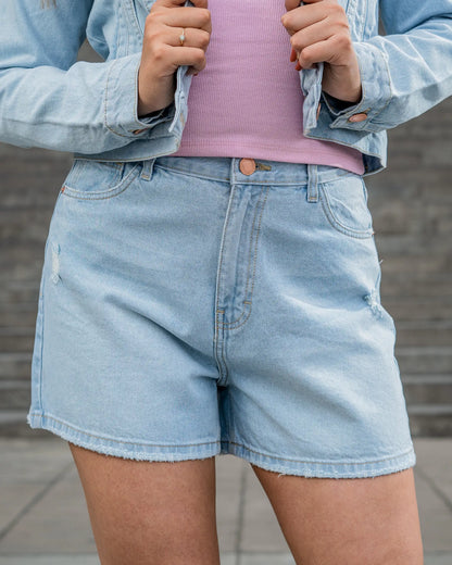 Classic Biker Shorts - Waist