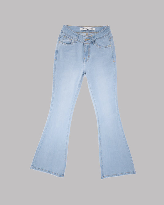 Flared Jeans - Mid-Rise