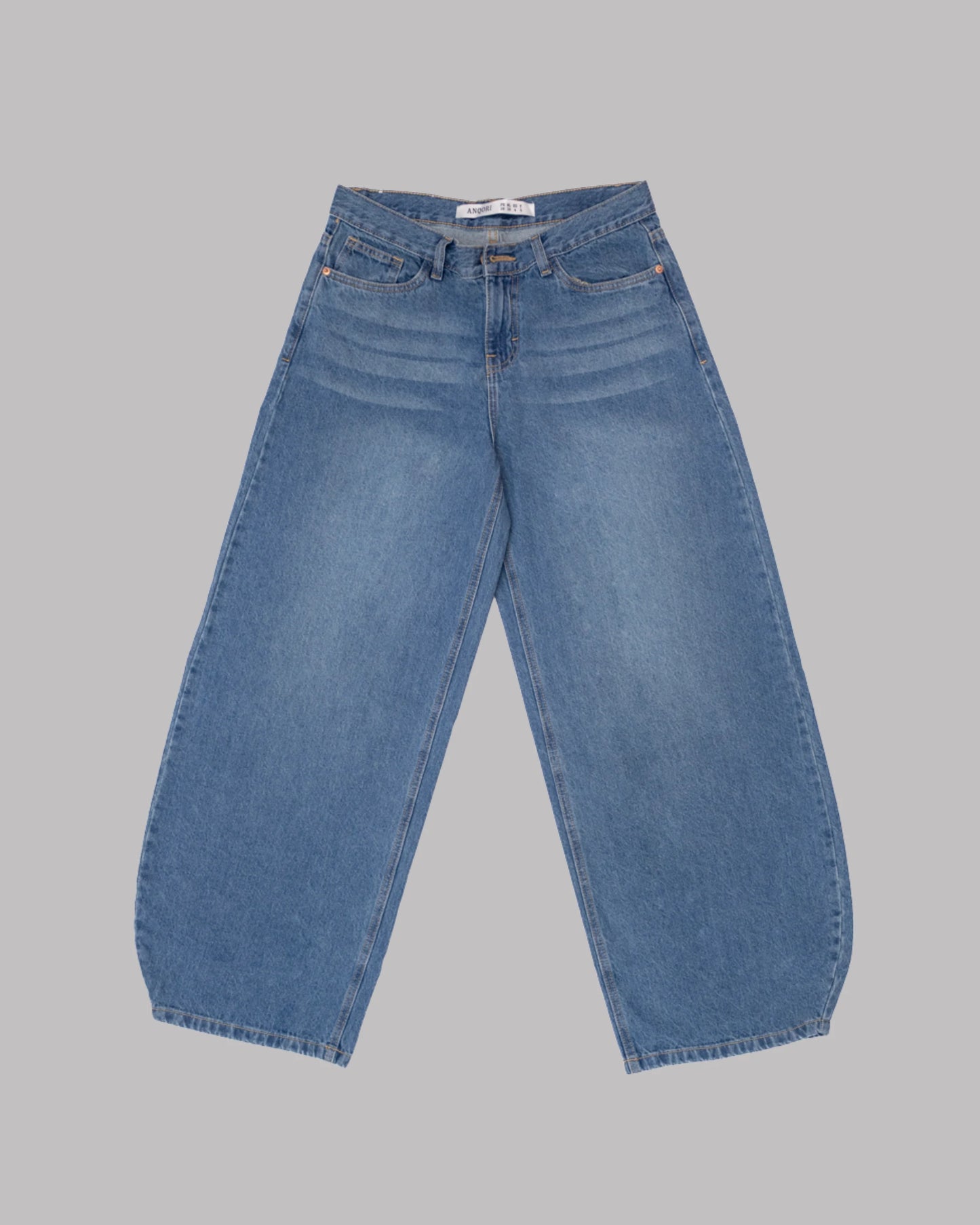 Jean Baggy maxy - cintura semicadera
