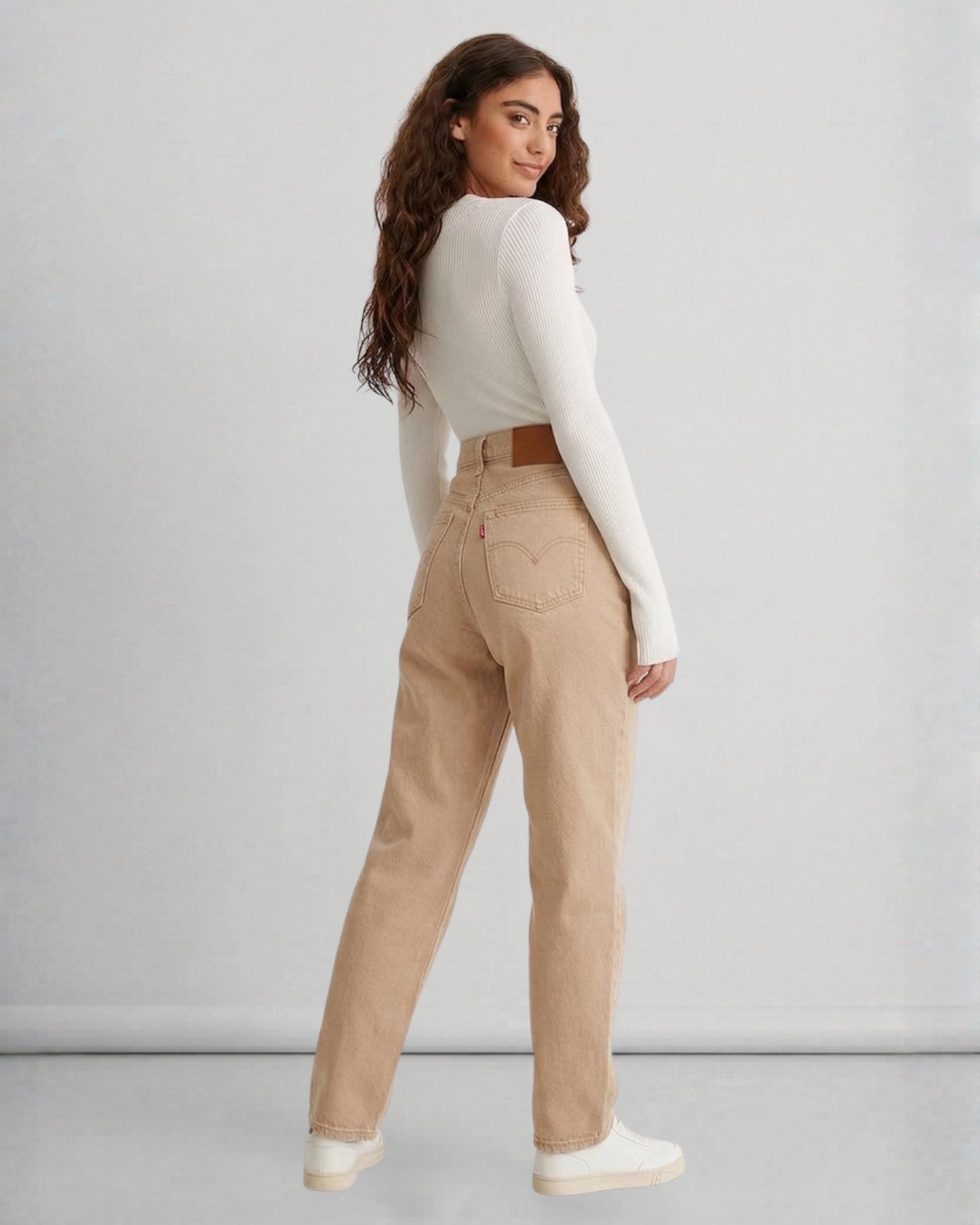 Mom classic jeans - waist