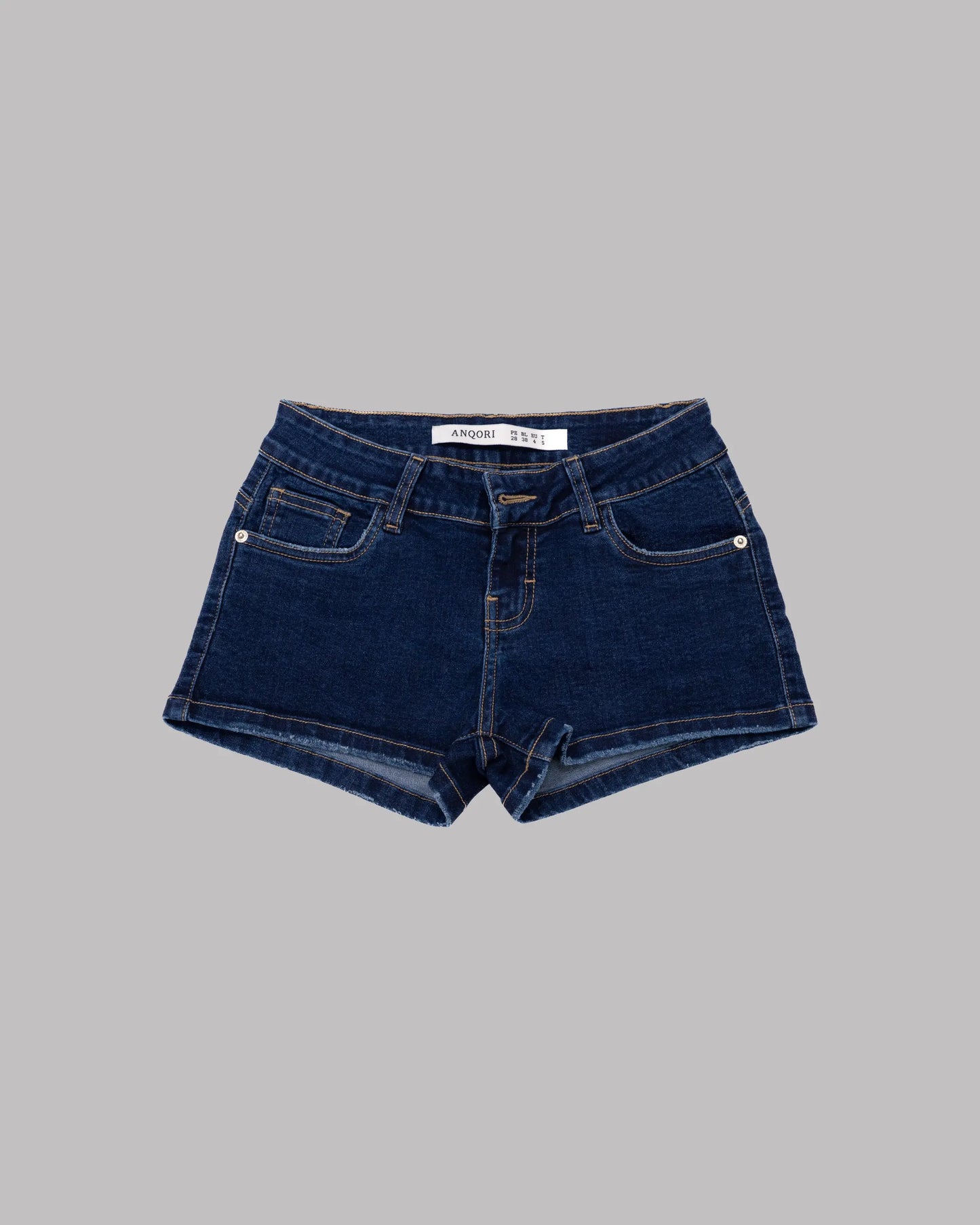 Denim shorts - hip-length