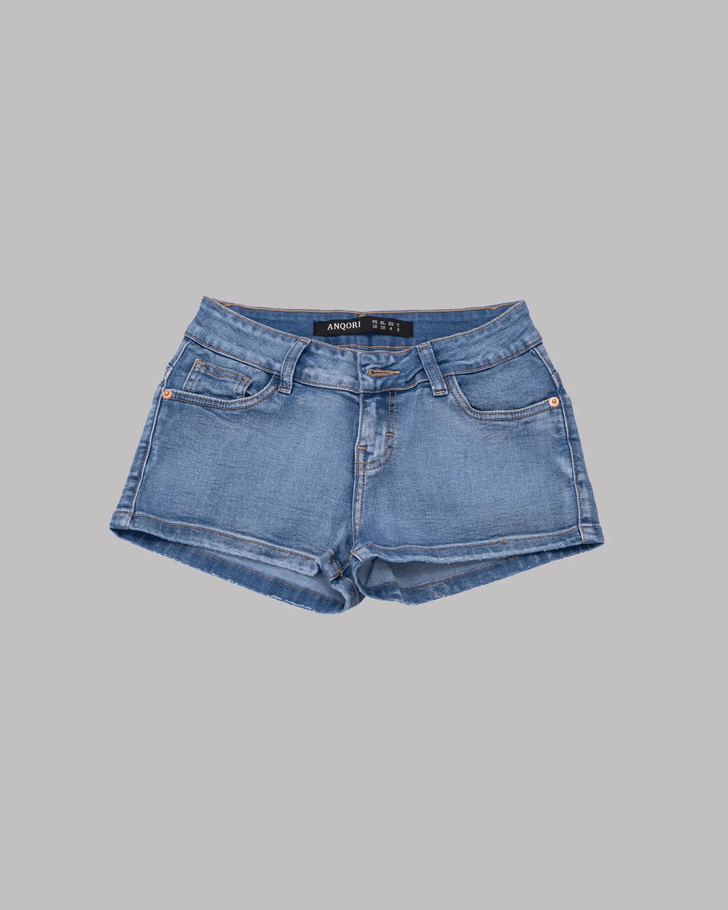 Denim shorts - hip-length