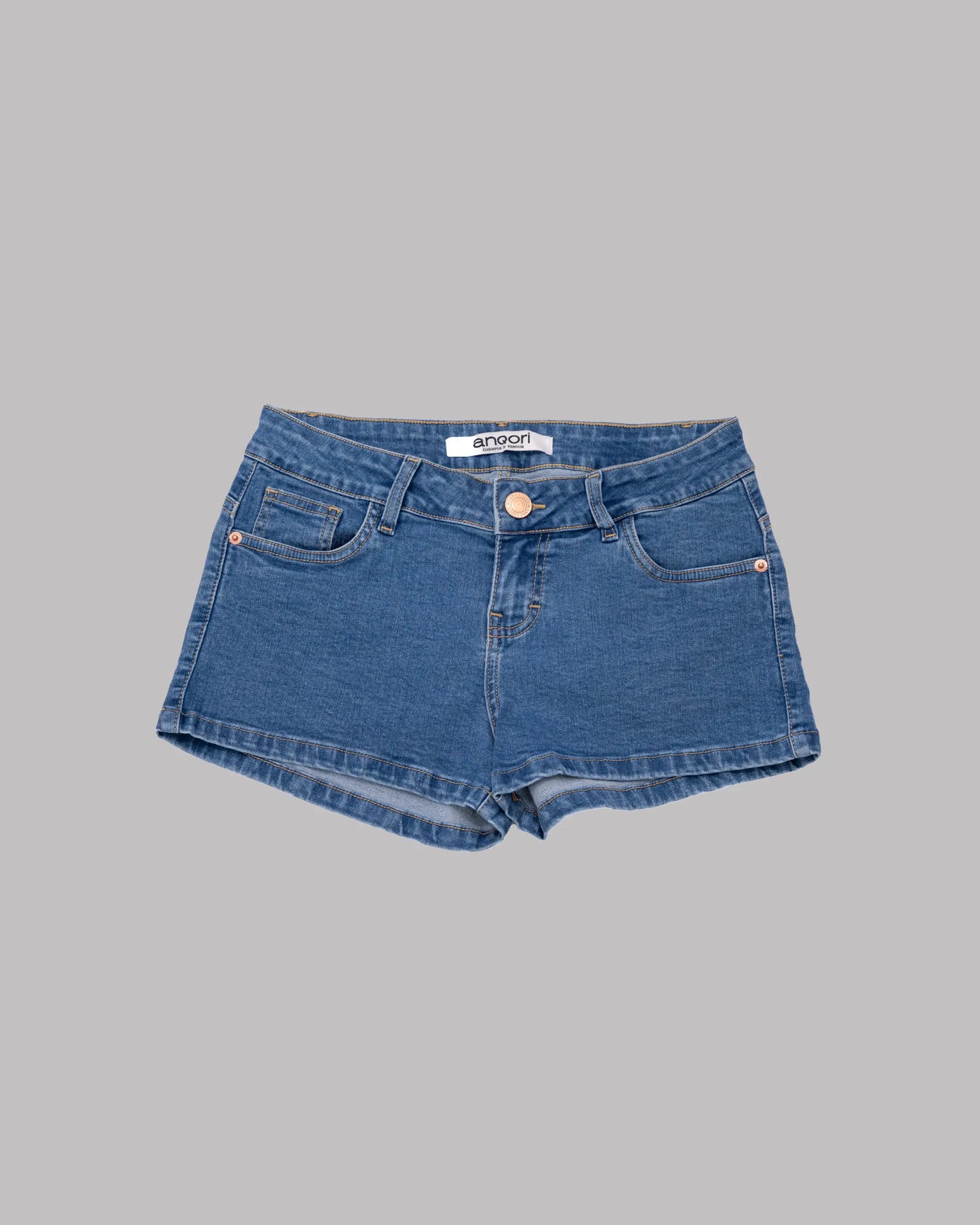 Denim shorts - hip-length