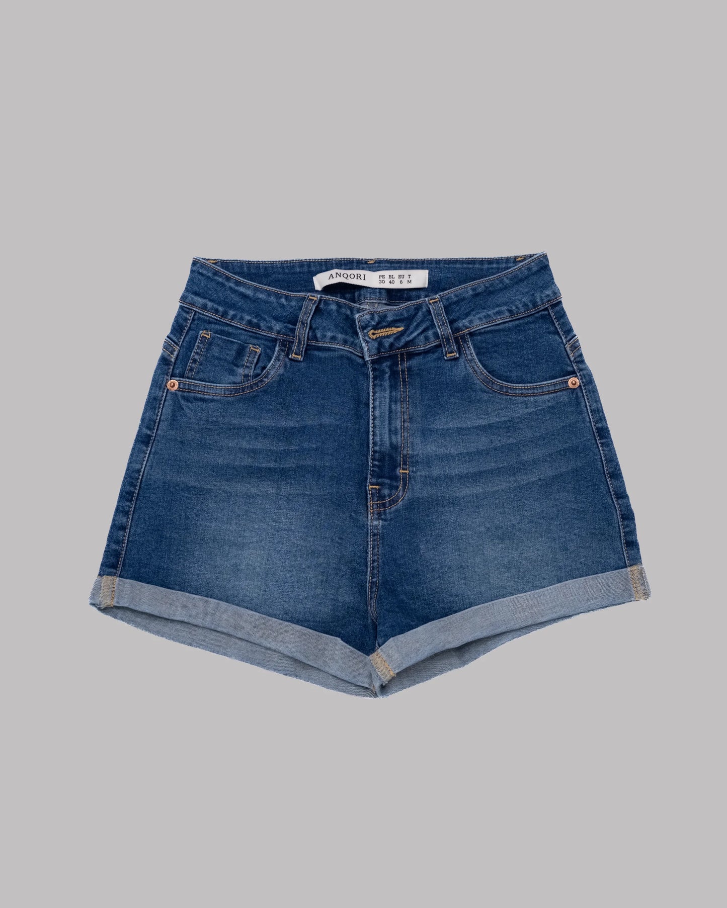 Classic denim shorts - waist
