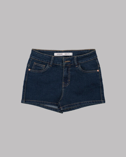 Denim shorts - mid-rise