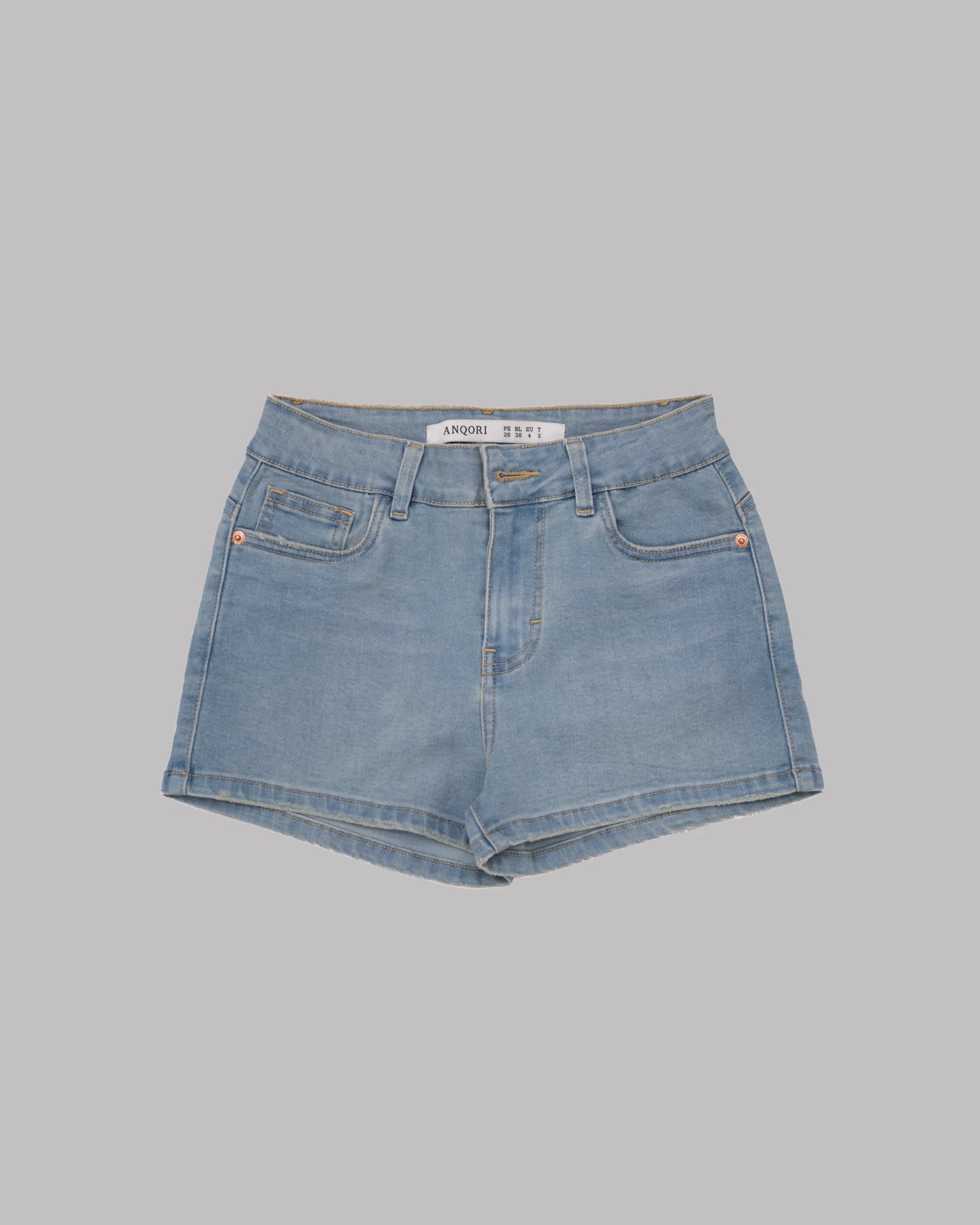 Denim shorts - mid-rise